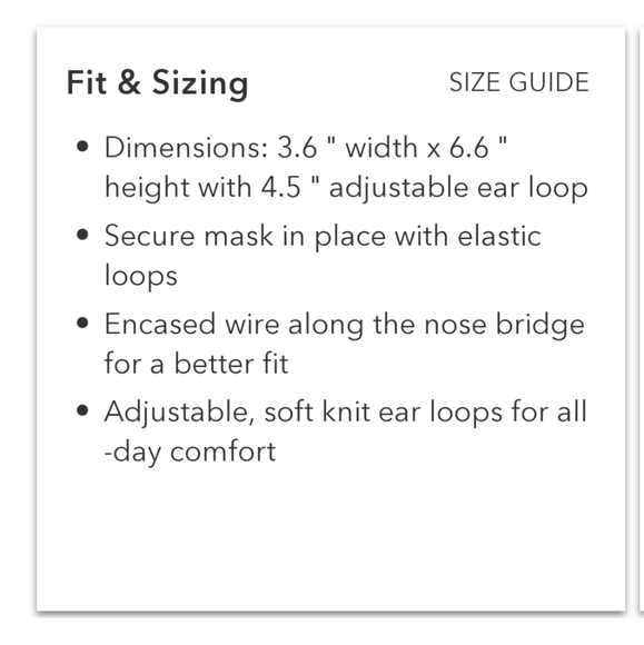 Athleta Kindness Mask - Picture 4 of 4